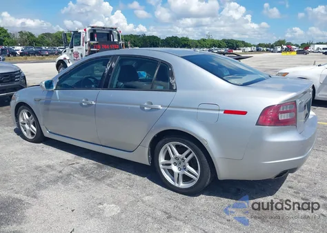 2007 Acura Tl 3.2 из США, поврежденный, VIN 19UUA66247A048715